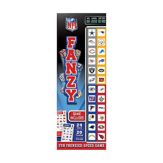 Masterpieces Puzzles Nfl Fanzy Dice Game Board Game, One Size, Multiple Colors